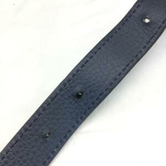 Gucci Blue Nylon Messenger Bag Shoulder GG Pattern - Picture 6 of 6